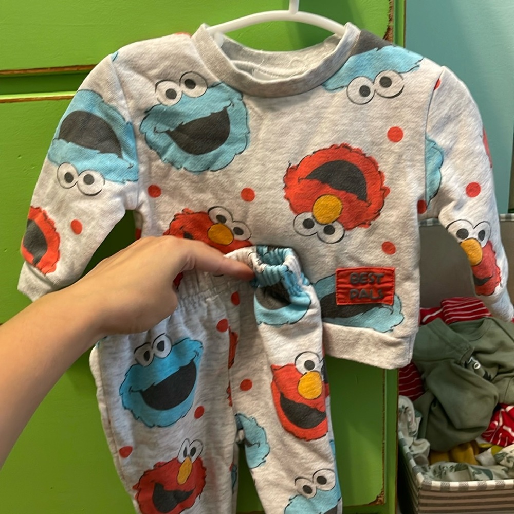 Elmo and Cookie Monster set